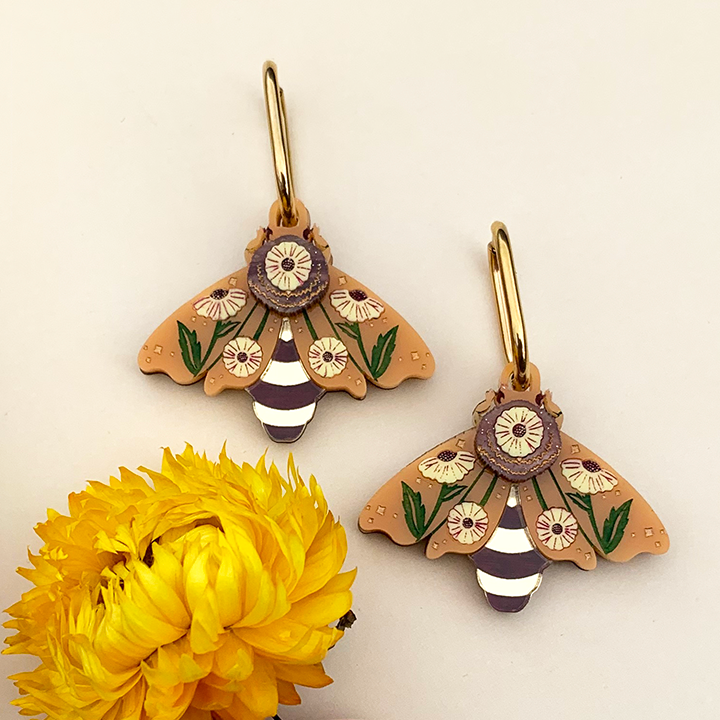 Honey online bee earrings